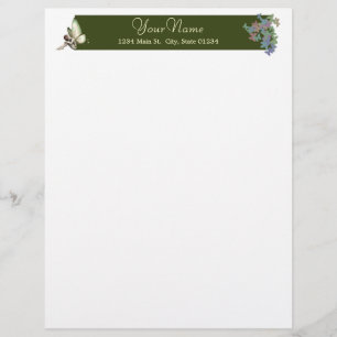 Fairy & Butterflies Letterhead