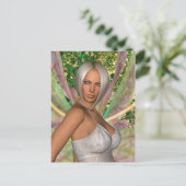 Fairy Butterfly Briefkaart (Staand voorkant)