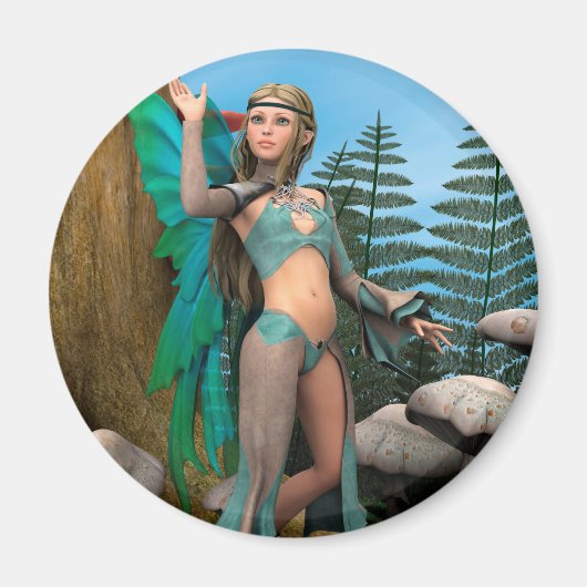 Fairy Butterfly Magneet (Voorkant)