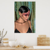 Fairy Butterfly Poster (Keuken)