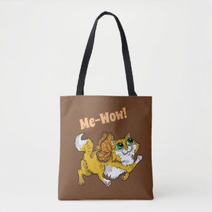 Fairy Cat me-Wow! Tote Bag