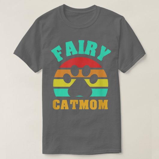Fairy Cat Mom Funny Cat T-shirt (Design voorkant)