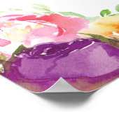 Fairy Christening Baptism Backdrop Banner Floral Poster (Hoek)