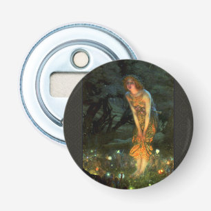 Fairy Circle Fairies Midzomer Eve Button Flesopener