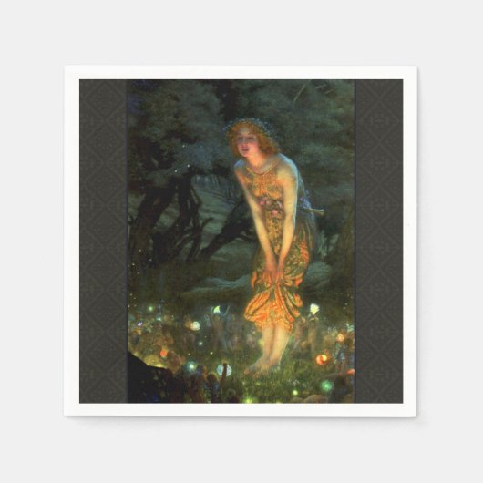 Fairy Circle Fairies Midzomer Eve Servetten (Voorkant)