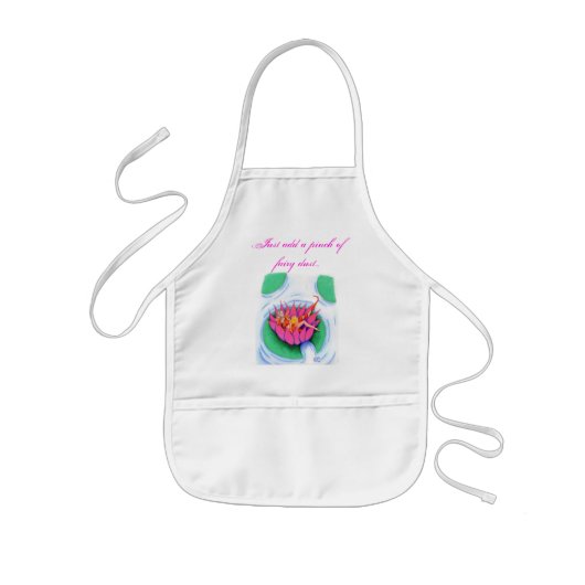 Fairy Cooking Apron Kinder Schort (Voorkant)