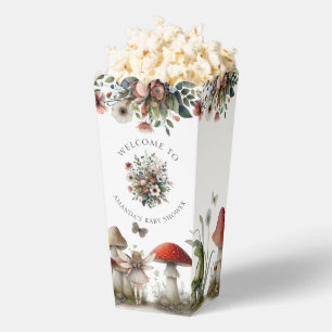 Fairy Cottage Mushroom Bloemen Baby Meisje Douche Bedankdoosjes