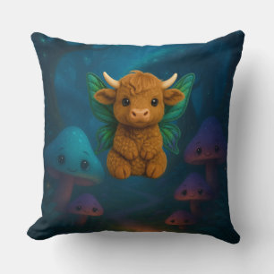 Fairy Critters™ Fairy Highland Kalf Kussen