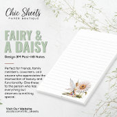Fairy & Daisy Design Gelinieerde 3M Post-it® Notit Notes