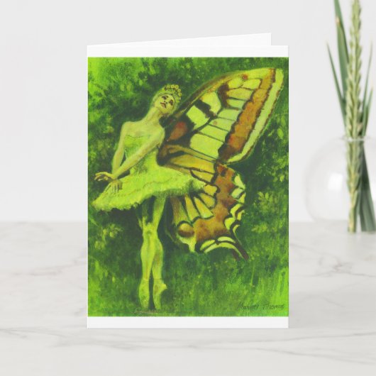 Fairy Dancer Greetings Card Kaart (Voorkant)
