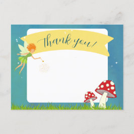 Fairy Dank je Briefkaart