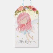 Fairy dank u cadeau Labels | Betoverde tuin Cadeaulabel (Voorkant)