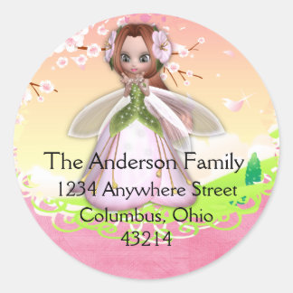 Fairy Design 3 Return Address Labels