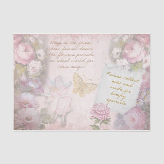 Fairy Design Series 1 Tissuepapier (Voorkant)