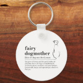 Fairy Dogmother Definitie Sleutelhanger, Hond Mum Sleutelhanger (Voorkant)