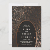 Fairy door Irish Folklore Fairytale Tree Weddensch Kaart (Voorkant)