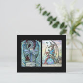 Fairy Dragon ACEO Kaarten van Molly Harrison (Staand voorkant)
