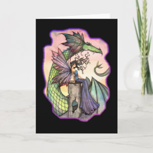 Fairy Dragon Blank Wenskaart Kaart