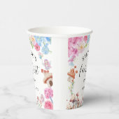 Fairy Eerste Verjaardag 1e Verjaardag Papier Serve Papieren Bekers (Rechts)