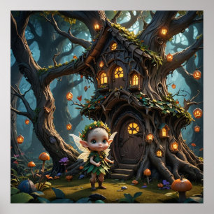 Fairy Elf Poster