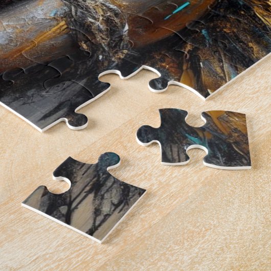 Fairy en een Boston Terrier-puppy Legpuzzel (Zijkant)