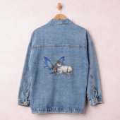Fairy en Eenhoorn Fantasy Art Molly Harrison Denim Jacket (Hangar)