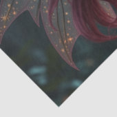 Fairy en haar kat, tissuepapier (Detail)