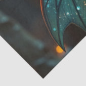 Fairy en haar kat tissuepapier (Detail)