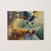 Fairy en haar Koe Legpuzzel (Horizontaal)