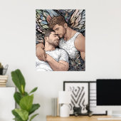 Fairy Ever After - Masculine Homme Poster (Bureau à domicile)