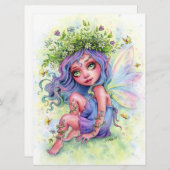 Fairy Fantasy Art Kaart (Voorkant / Achterkant)