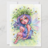 Fairy Fantasy Art Kaart (Voorkant)
