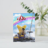 Fairy Fantasy Briefkaart (Staand voorkant)