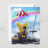 Fairy Fantasy Briefkaart (Voorkant / Achterkant)