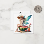 Fairy Fantasy Note Kaart Notitiekaartje (Voorkant / Achterkant in situ)