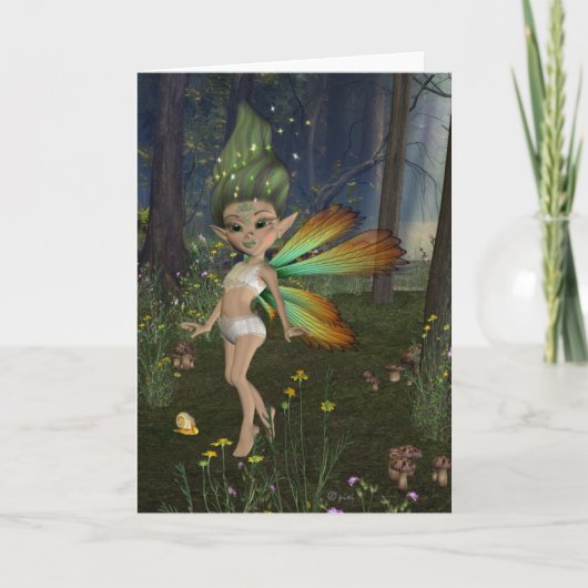 Fairy Feena - Carte de voeux (Devant)
