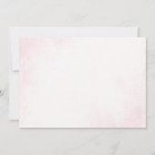 Fairy First Birday Photo Carte de remerciements (Dos)