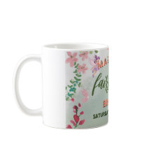 Fairy First Birthday Forest Waterverf paddenstoel