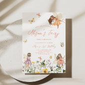 Fairy First Birthday Invitation