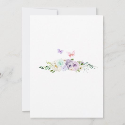 Fairy First Birthday Invitation (Dos)