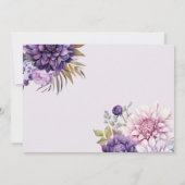 Fairy First Birthday Invitation | Dusty Purple (Dos)