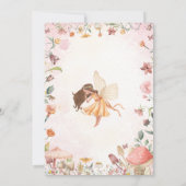 Fairy First Birthday Invitation Fairy Invitation (Dos)