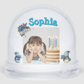 Fairy First Christmas Photo Snow Globe (Arrière)