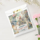 Fairy First Girl's 1e verjaardag Bedankzakje (Gezegeld)