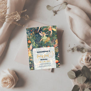 Fairy First Girl's 1e verjaardag Kaart