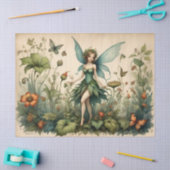 Fairy Floral Butterfly Design Tissuepapier (Craft)