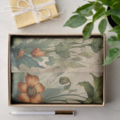 Fairy Floral Butterfly Design Tissuepapier (Geschenk)