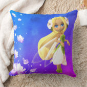 Fairy Floral Personal Name Sierkussen (Deken)