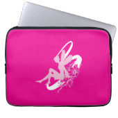 Fairy Flower Electronics Bag Laptop Sleeve (Voorkant)