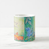 Fairy Flower Garden Art Custom Coffee Mugs (Centre)